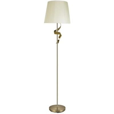 PRENDELUZ Läder vardagsrumsmatta, beige skärm, E27, mått 162 x 38 x 38 cm, perfekt för att lysa upp utrymmen och elegant inredning. PRENDELUZ Läder vardagsrumsmatta, beige skärm, E27, mått 162 x 38 x 38 cm, perfekt för att lysa upp utrymmen och elegant inredning.
