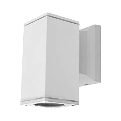VoltShine GU10 vit enkelriktad vägglampa utan ljuskälla, perfekt för att belysa utrymmen med stil och precision. VoltShine GU10 vit enkelriktad vägglampa utan ljuskälla, perfekt för att belysa utrymmen med stil och precision.