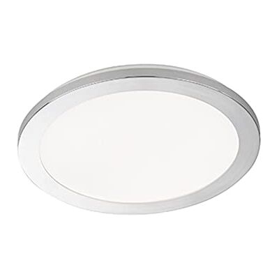 Fischer & Honsel Taklampa Gotland 1 x LED 17,0 watt, kromfärgad, IP44, 3 nivåer dimmer, 20334, 30 x 30 x 3 cm (L x B x H), 2300 lm, 3 000 K Fischer & Honsel Taklampa Gotland 1 x LED 17,0 watt, kromfärgad, IP44, 3 nivåer dimmer, 20334, 30 x 30 x 3 cm (L x B x H), 2300 lm, 3 000 K