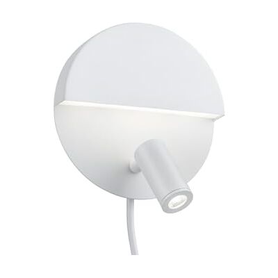 Trio Leuchten Trio Lights LED vägglampa Mario 222370231, metall vit matt, inkl.6 Watt LED 2,3 Watt LED Trio Leuchten Trio Lights LED vägglampa Mario 222370231, metall vit matt, inkl.6 Watt LED 2,3 Watt LED