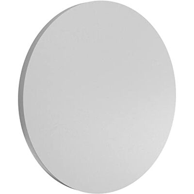 Flos LED väggbelysning kamouflage 2700 K aluminium/pokemon cementgrå, diameter: 24 cm, F1315089 Flos LED väggbelysning kamouflage 2700 K aluminium/pokemon cementgrå, diameter: 24 cm, F1315089
