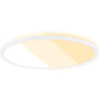 BRILONER – LED-taklampa för vardagsrum, LED-taklampa platt, LED-lampa, vardagsrum, LED-panel, justerbar ljusfärg, bakljus, vit BRILONER – LED-taklampa för vardagsrum, LED-taklampa platt, LED-lampa, vardagsrum, LED-panel, justerbar ljusfärg, bakljus, vit