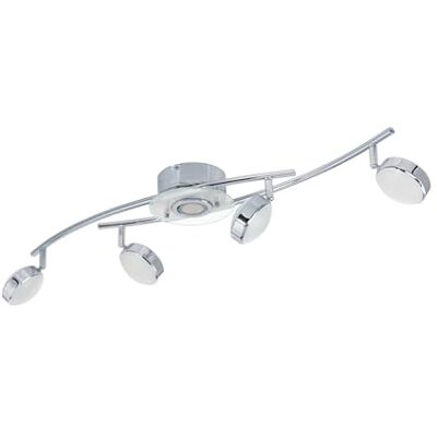 EGLO SALTO taklampa, stål, 2,5 W, krom EGLO SALTO taklampa, stål, 2,5 W, krom