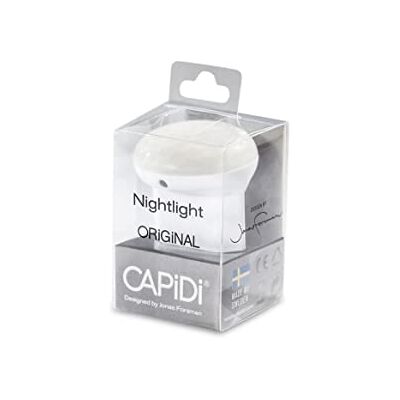 Capidi NL8 80001 Vit nattlampa med automatisk sensor Capidi NL8 80001 Vit nattlampa med automatisk sensor