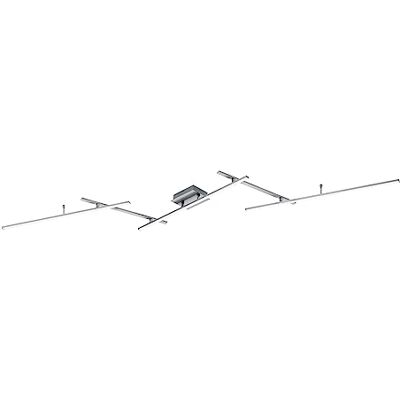 Trio Leuchten LED-taklampa Arvin 628410507, metall nickel matt, inkl. 22 watt LED, fjärrkontroll, färgväxling Trio Leuchten LED-taklampa Arvin 628410507, metall nickel matt, inkl. 22 watt LED, fjärrkontroll, färgväxling