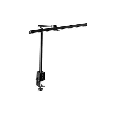 ALCO -Albert 940-11 – LED-skrivbord med klämma, 50 cm, svart, steglöst justerbar ljusstyrka, 3 färgtemperaturer, USB-port, bord av aluminium ALCO -Albert 940-11 – LED-skrivbord med klämma, 50 cm, svart, steglöst justerbar ljusstyrka, 3 färgtemperaturer, USB-port, bord av aluminium