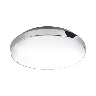 BRILONER Lampor – LED-taklampa, badrum, IP44, 13 watt, 1 200 lumen, 4 000 Kelvin, vit-krom, Ø 28,5 cm, vit/krom, 3351–016 BRILONER Lampor – LED-taklampa, badrum, IP44, 13 watt, 1 200 lumen, 4 000 Kelvin, vit-krom, Ø 28,5 cm, vit/krom, 3351–016