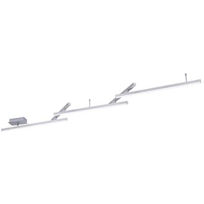Trio Leuchten WiZ LED taklampa Melby 651210507, 23 watt RGBW LED med 16 miljoner färger + 64 000 vita toner + 18 ljusscener, styrning via app + röststyrning + fjärrkontroll + väggströmbrytare Trio Leuchten WiZ LED taklampa Melby 651210507, 23 watt RGBW LED med 16 miljoner färger + 64 000 vita toner + 18 ljusscener, styrning via app + röststyrning + fjärrkontroll + väggströmbrytare