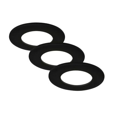 BRILONER Ljus – LED infällda lampor, infällda lampor set om 3, taklampor 5 watt vardera, 450 lumen, 4 000 Kelvin, IP44, svart matt, 85 x 27 mm (D x H), 7113-435 BRILONER Ljus – LED infällda lampor, infällda lampor set om 3, taklampor 5 watt vardera, 450 lumen, 4 000 Kelvin, IP44, svart matt, 85 x 27 mm (D x H), 7113-435