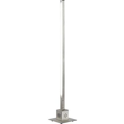 Fischer & Honsel Fiskar- och honsel Carla Zig golvlampa, metall, 17 W, nickelfärger Fischer & Honsel Fiskar- och honsel Carla Zig golvlampa, metall, 17 W, nickelfärger