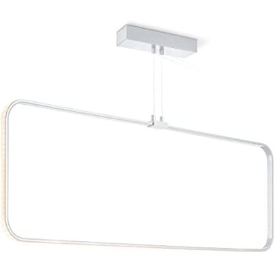 home sweet home collection Kvadratisk pendellampa, integrerade LED-lampor, DEKRA-certifierad, 90 x 134,5 cm, höjdjusterbar, 24 W 1920 lumen motsvarar 182,4 W, matbordslampa, vardagsrum pendellampa, sovrumslampa home sweet home collection Kvadratisk pendellampa, integrerade LED-lampor, DEKRA-certifierad, 90 x 134,5 cm, höjdjusterbar, 24 W 1920 lumen motsvarar 182,4 W, matbordslampa, vardagsrum pendellampa, sovrumslampa