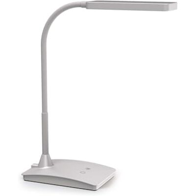 Maul Led-Bord pearly Färgvario, Dimbar, Kraftfull Kontor, Skrivbord Med 3000–6500 K Färgtemperatur, Silver Maul Led-Bord pearly Färgvario, Dimbar, Kraftfull Kontor, Skrivbord Med 3000–6500 K Färgtemperatur, Silver
