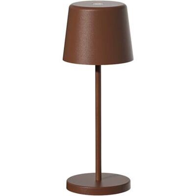 Lumisky Mini Vintage vit dimbar bord aluminium brons LED mini touch bord H22 cm Lumisky Mini Vintage vit dimbar bord aluminium brons LED mini touch bord H22 cm