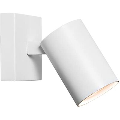 Astro Ascoli enkel dimbar inomhusspotlight (texturerad vit), GU10-lampa, designad i Storbritannien 1286001-3 års garanti Astro Ascoli enkel dimbar inomhusspotlight (texturerad vit), GU10-lampa, designad i Storbritannien 1286001-3 års garanti