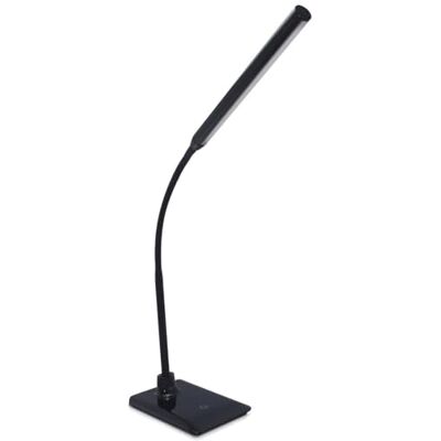 WatioWave Flexo LED svart 7W bordsskiva, justerbar belysning, perfekt för studier och arbete, energibesparing och modern design. WatioWave Flexo LED svart 7W bordsskiva, justerbar belysning, perfekt för studier och arbete, energibesparing och modern design.