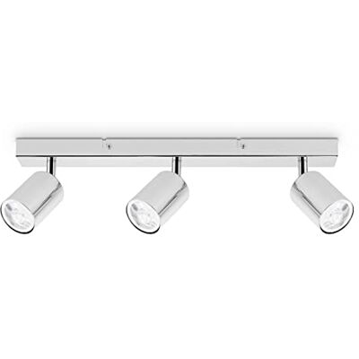 Dehobo takspotlight polerad krom spotlights Taklampor justerbar med GU10-sockel Modern 3-vägs takspotlights köksbelysning Tak för kök Lounge Sovrum Matsal Dehobo takspotlight polerad krom spotlights Taklampor justerbar med GU10-sockel Modern 3-vägs takspotlights köksbelysning Tak för kök Lounge Sovrum Matsal