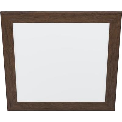EGLO LED-panel piglionasso med trä deco ram, taklampa trä i mörkbrun, kökslampa, kontorslampa, LED-korridor lampa takneutral vit, L x B 50 cm EGLO LED-panel piglionasso med trä deco ram, taklampa trä i mörkbrun, kökslampa, kontorslampa, LED-korridor lampa takneutral vit, L x B 50 cm