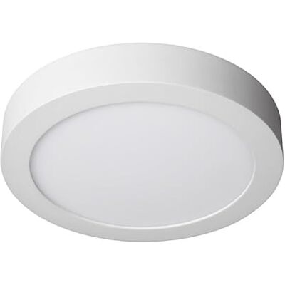 VoltShine Cirkulär ytpanel 12 W, 3 000 K, smal design, idealisk för allmän och dekorativ belysning i hem och kontor. VoltShine Cirkulär ytpanel 12 W, 3 000 K, smal design, idealisk för allmän och dekorativ belysning i hem och kontor.