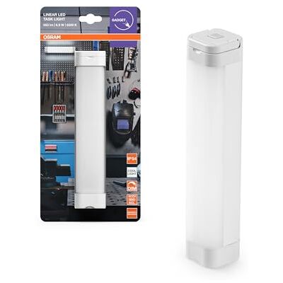 OSRAM LINEAR LED TASKLIGHT mobilljus, 6,9W, 650lm, 200mm, dagsljusvit vid 6500K, dimbar med pekbrytare, batteridriven, USB-laddningskabel, lång livslängd, för inomhus- och utomhusbruk OSRAM LINEAR LED TASKLIGHT mobilljus, 6,9W, 650lm, 200mm, dagsljusvit vid 6500K, dimbar med pekbrytare, batteridriven, USB-laddningskabel, lång livslängd, för inomhus- och utomhusbruk