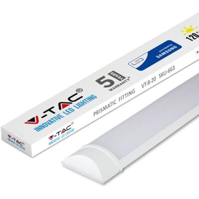 V-TAC VT-8-20 20W LED Grill montering-60cm med Samsung Chip Colrocode: 4000K V-TAC VT-8-20 20W LED Grill montering-60cm med Samsung Chip Colrocode: 4000K