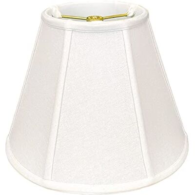 Royal Designs, Inc. Royal Designs Deep Empire lampskärm, vit, 6 x 12 x 9,25 Royal Designs, Inc. Royal Designs Deep Empire lampskärm, vit, 6 x 12 x 9,25