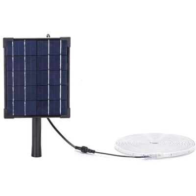 VoltShine 2 + 5 m 2700 K 50 W LED-solcellsremsa: lyser upp dina utrymmen miljövänligt och effektivt. Perfekt för utomhusbruk, ger värme och stil med sin mångsidiga design och solenergi. VoltShine 2 + 5 m 2700 K 50 W LED-solcellsremsa: lyser upp dina utrymmen miljövänligt och effektivt. Perfekt för utomhusbruk, ger värme och stil med sin mångsidiga design och solenergi.