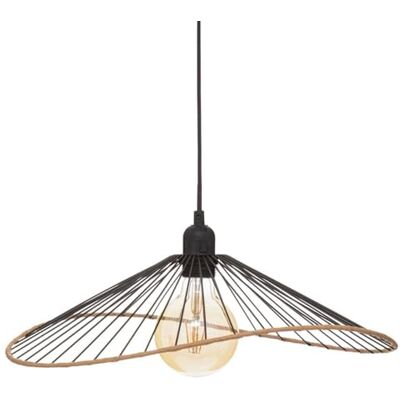ATMOSPHERA CREATEUR D'INTERIEUR Atmosphera Alara pendellampa svart trådbunden metall D45 cm ATMOSPHERA CREATEUR D'INTERIEUR Atmosphera Alara pendellampa svart trådbunden metall D45 cm