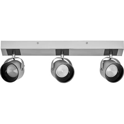 LEDVANCE DECOR SPOT JUPITER, 16,5 W, 550 lm, silber, spotlight, justerbar Köpfe, vielseitig anwendbar, Innenraumspot, warmweiße Lichtfarbe, hochwertige Optik, einfache-montering LEDVANCE DECOR SPOT JUPITER, 16,5 W, 550 lm, silber, spotlight, justerbar Köpfe, vielseitig anwendbar, Innenraumspot, warmweiße Lichtfarbe, hochwertige Optik, einfache-montering