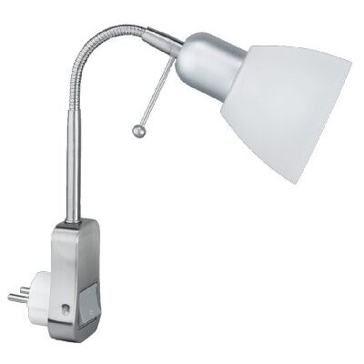 Trio Leuchten 8911211-07 kontaktpunkt 1 x E14 max. 40 W med strömbrytare + flexarm Trio Leuchten 8911211-07 kontaktpunkt 1 x E14 max. 40 W med strömbrytare + flexarm