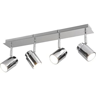 Trio Leuchten Bad Spotbalk Angelo 880400406, metall krom, exklusiv glödlampa 4 x GU10 Trio Leuchten Bad Spotbalk Angelo 880400406, metall krom, exklusiv glödlampa 4 x GU10