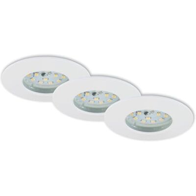 BRILONER LED lampor, 230 V, set med 3, taklampa, nedåtriktat badrum, modern, set med 3, Vitt BRILONER LED lampor, 230 V, set med 3, taklampa, nedåtriktat badrum, modern, set med 3, Vitt