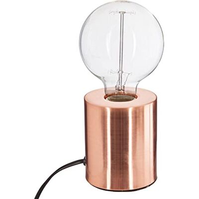 ATMOSPHERA CREATEUR D'INTERIEUR Rörlampa – 9 x 10,5 cm – metall – koppar ATMOSPHERA CREATEUR D'INTERIEUR Rörlampa – 9 x 10,5 cm – metall – koppar
