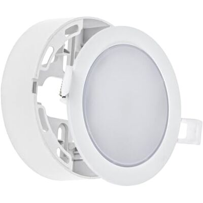 WatioWave LED downlight 6W 4000K vit, idealisk för effektiv belysning inomhus och kommersiella utrymmen. WatioWave LED downlight 6W 4000K vit, idealisk för effektiv belysning inomhus och kommersiella utrymmen.