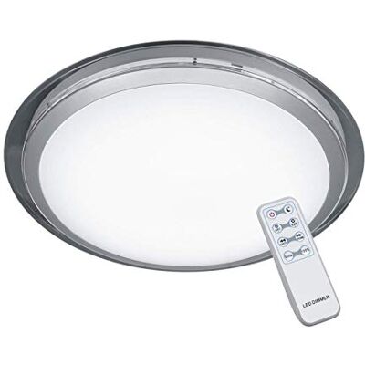 RL LIVE YOUR LIGHT Reality lampor taklampa, plast, integrerad, 18 W, transparent, 34 x 34 x 8,2 cm RL LIVE YOUR LIGHT Reality lampor taklampa, plast, integrerad, 18 W, transparent, 34 x 34 x 8,2 cm