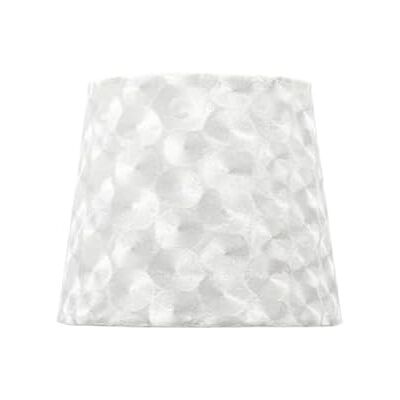 Zarivy Klämskärm 15 x 8 x 12 cm, pärlemorvitt tyg, perfekt för dekorativ belysning och skapar mysiga miljöer. Zarivy Klämskärm 15 x 8 x 12 cm, pärlemorvitt tyg, perfekt för dekorativ belysning och skapar mysiga miljöer.