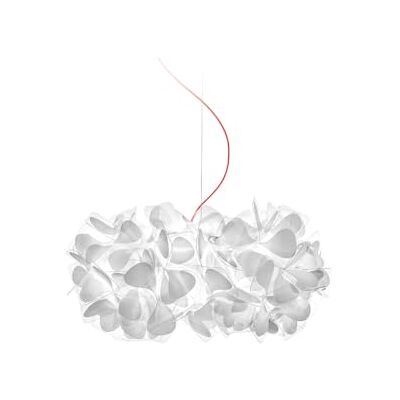Slamp Clizia pendellampa mamma non mamma, vit kabel röd Slamp Clizia pendellampa mamma non mamma, vit kabel röd