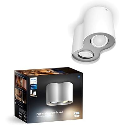 Philips Pillar 2-ljus spotbalk Philips Pillar 2-ljus spotbalk