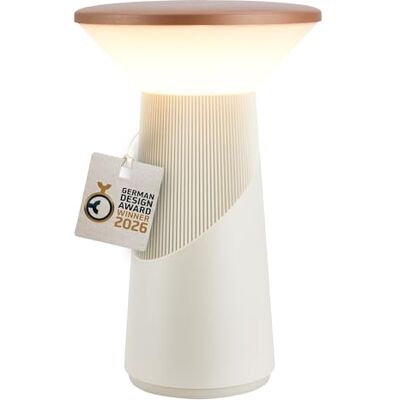BRILONER – Pilia uppladdningsbar LED-bord, steglös beröringsdimmer, IP44, USB-C-laddning, nattlampa, sänglampor, batterilampa, tysk design prisvinnare 2026, 15 x 24 cm, varmt grått kaffe BRILONER – Pilia uppladdningsbar LED-bord, steglös beröringsdimmer, IP44, USB-C-laddning, nattlampa, sänglampor, batterilampa, tysk design prisvinnare 2026, 15 x 24 cm, varmt grått kaffe