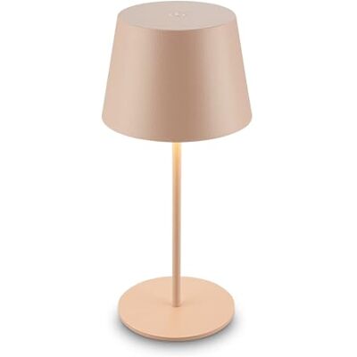 BRILONER Uppladdningsbar LED-bord, steglös beröringsdimmer, varm vit, IP44, USB-C-laddningskabel, utbytbart batteri, nattlampa, sänglampor, batterilampa, 9,5 x 20,5 cm, beige BRILONER Uppladdningsbar LED-bord, steglös beröringsdimmer, varm vit, IP44, USB-C-laddningskabel, utbytbart batteri, nattlampa, sänglampor, batterilampa, 9,5 x 20,5 cm, beige