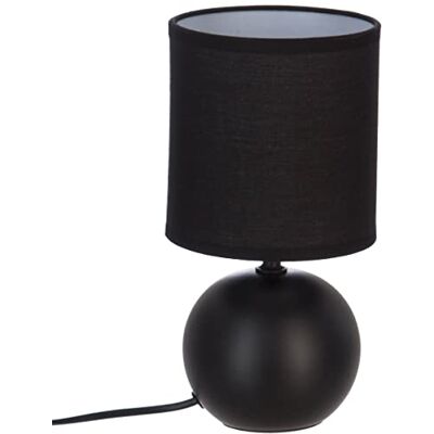 ATMOSPHERA CREATEUR D'INTERIEUR H25 svart keramisk lampa ATMOSPHERA CREATEUR D'INTERIEUR H25 svart keramisk lampa