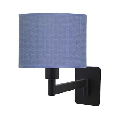 Monkey Ladder Modern svart och blå uppfällbar lampa, 1 port E14, 26 x 17 x 28 cm, designad för: dekorativ belysning i hem och kontor. Monkey Ladder Modern svart och blå uppfällbar lampa, 1 port E14, 26 x 17 x 28 cm, designad för: dekorativ belysning i hem och kontor.