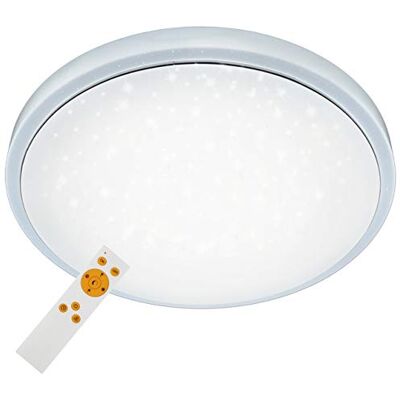 BRILONER Leuchten LED-taklampa, dimbar, justerbar nyans: varm vit-kall, taklampa inklusive nattljusfunktion, timerfunktion, fjärrkontroll, metall, integrerad, 18 W, D: 38,5 cm BRILONER Leuchten LED-taklampa, dimbar, justerbar nyans: varm vit-kall, taklampa inklusive nattljusfunktion, timerfunktion, fjärrkontroll, metall, integrerad, 18 W, D: 38,5 cm