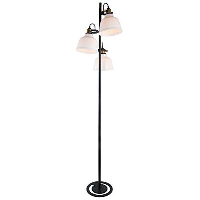 Sulion Karloff vardagsrumsmatta med tre skärmar E27 svart 43 x 170 cm Sulion Karloff vardagsrumsmatta med tre skärmar E27 svart 43 x 170 cm