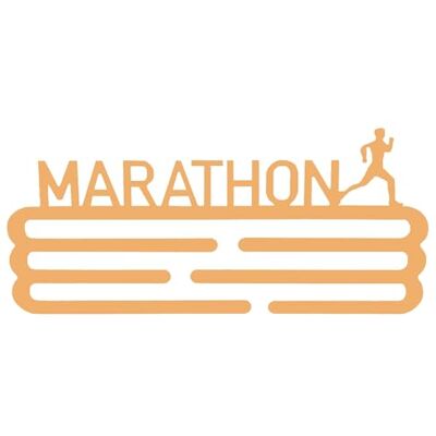 WELL HOME MOBILIARIO & DECORACIÓN Well Home Orange Marathon medalj med kapacitet för 15 medaljer 30 x 13,5 cm present till löpare WELL HOME MOBILIARIO & DECORACIÓN Well Home Orange Marathon medalj med kapacitet för 15 medaljer 30 x 13,5 cm present till löpare