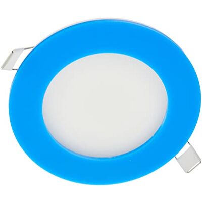 EcoLuz LED Bid integrerad spotlight, 6 W, varm, 12 x 2,5 cm EcoLuz LED Bid integrerad spotlight, 6 W, varm, 12 x 2,5 cm