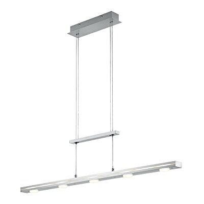 TRIO LIGHTING FOR YOU Trio Leuchten pendellampa, metall, integrerad, 3,5 W, nickelmatta, 8 x 100 x 160 cm TRIO LIGHTING FOR YOU Trio Leuchten pendellampa, metall, integrerad, 3,5 W, nickelmatta, 8 x 100 x 160 cm