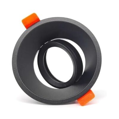 Glowster IP20 rund svängring GU10 svart – perfekt för dekorativ och funktionell belysning inomhus Glowster IP20 rund svängring GU10 svart – perfekt för dekorativ och funktionell belysning inomhus