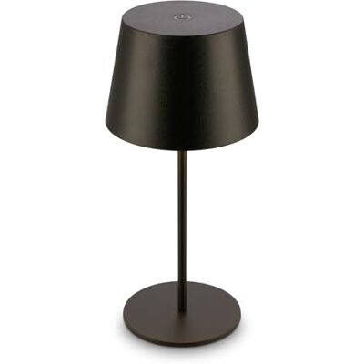 BRILONER Uppladdningsbar LED-bord, steglös beröringsdimmer, varm vit, IP44, USB-C-laddningskabel, utbytbart batteri, nattlampa, sänglampor, batterilampa, 9,5 x 20,5 cm, svart BRILONER Uppladdningsbar LED-bord, steglös beröringsdimmer, varm vit, IP44, USB-C-laddningskabel, utbytbart batteri, nattlampa, sänglampor, batterilampa, 9,5 x 20,5 cm, svart