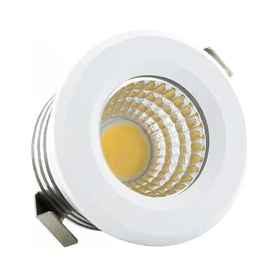 VoltShine 3 W varmvit LED-downlight 3 000 K, perfekt för dekorativ och allmän belysning inomhus VoltShine 3 W varmvit LED-downlight 3 000 K, perfekt för dekorativ och allmän belysning inomhus