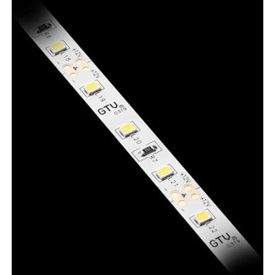 GTV LED-remsa 5 m rulle blixt 2835, 300 lysdioder 60/m, dimbar, 11 W/m, 12 V DC, 8 mm bred, delbar alla 5 cm, ljusband möbler kök, neutral vit 4000 K GTV LED-remsa 5 m rulle blixt 2835, 300 lysdioder 60/m, dimbar, 11 W/m, 12 V DC, 8 mm bred, delbar alla 5 cm, ljusband möbler kök, neutral vit 4000 K